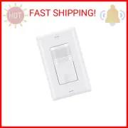 ECOELER 3Way Motion Sensor Light Switch, PIR in Wall Sensor Switch, Occupancy Se