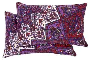 2 PC Star Mandala Tapestry Pillow Cover Indian Cushion Case Cotton Throw Hippie