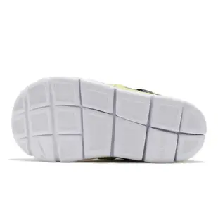 Nike 毛毛蟲鞋 Dynamo Free TD 灰 黃 小童鞋 幼童鞋 無鞋帶 【ACS】 343938-024