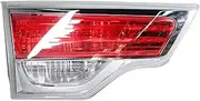 WFLNHB Left Side Inner Tail Light Assembly Automotive Replacement Parts for 2014 2015 2016 Toyota Highlander Driver Side Rear Tail Light Lamp TO2802115 815900E060