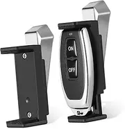 DIYEAH 2Pcs Garage Door Remote Visor Clip Holder for Car Lightweight Secure Grip Adjustable Sun Visor Mount Sleek Design Scratch Remote Clamp