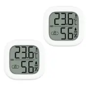 2pcs Leiss Hygrometer xiaomi Mi Home APP -20°C to 70°C Intelligent Thermometer LCD Display Mi Home Integrated Smart Sens