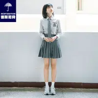 在飛比找蝦皮商城精選優惠-Jk制服 ins風校服 大學高中校服班服套裝學院風韓國夏季秋