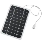 Portable Solar Panel 10W 5V USB Charger Power Bank For Phone Tablet Outdoor