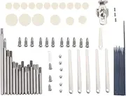 Clarinet Repair Tools Replacement Kit Set Including Clarinet Springs Rollers Spring Needles Pads Instrument Accessory