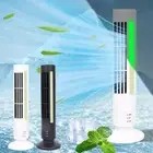 1x 13inch Tower Fan for Bedroom Bladeless Standing Fans Cold Air for Home Office