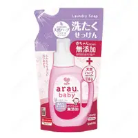 在飛比找PChome24h購物優惠-【 ARAU BABY 】 無添加洗衣精 補充包_720ml