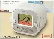 Sony ICF-C180COS Radio AM/FM- Dream Machine
