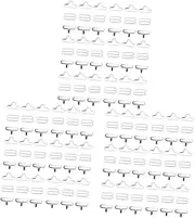 [SEWACC] Sets Adjustable Necktie Buckles Bow Tie Clips Metal Snap Hooks Slides for Diy Attire