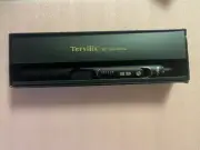 NEW Terviix 2in1 Flat Iron Hair Straightener and Curler 360° cool Airflow Blk