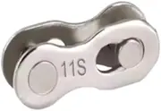 Bike Chain Quick Link Connector Lock Set - Quick Release Buckle - for 11-Speed Chains MTB & Road Bikes - Pack of 2