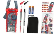 Digital Clamp Meter Multimeter 4000 Counts Auto-ranging Amp Tester Measuring
