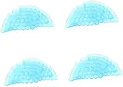 4Pcs Reusable Round Ice Packs for Therapy Semi Round Bags for Relief and Injury Comfortable and Durable Design for Home Use