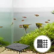 10pcsPVC filter plate flat fish filter black fish tank gravel /20pcs