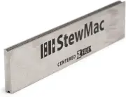 StewMac Compact Z-File Guitar Fret Crowning File, 300-grit, Centered (6423)