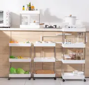 Space Saver Rolling Storage Trolley Cart