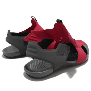 Nike 童鞋 Sunray Protect 2 紅 灰 魔鬼氈 中童鞋 小朋友 涼鞋 【ACS】 943826-603