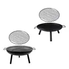 Charcoal Firepit Firebowl Heavy Duty Portable Stove Heater Burning Firepit for