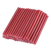 Hot Glue Sticks Mini Adhesive Hot Melt Glue Gun Sticks 0.27" x 4"/Red/70 Pcs