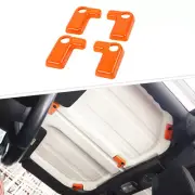 Hard Top Roof Release Switch Overlay Cover For Jeep Wrangler JK 2007-2017 Orange (for: Jeep)