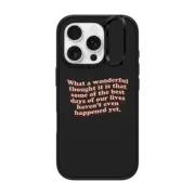iPhone 16 Pro Impact Ring Stand Case MagSafe Compatible Wonderful Thought iPhone Case by Quotes by Christie