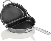 TECHEF Frittata and Omelette Pan, Coated with New Teflon Select (Pfoa Free) (Black), Made in Korea