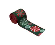 Gift Decoration Ribbon, Festive Decoration Ribbon, Printed Christmas Ribbon Style 4