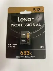Lexar Professional 512GB 633x microSDXC UHS-I U3 Memory Card with NEW 4K
