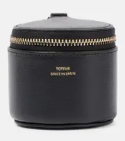 [Toteme] Toteme Leather jewelry box One Size black