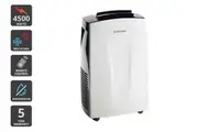 Dimplex 4.5kW Portable Air Conditioner Cooler With Dehumidifier Window Kit White