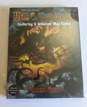 1985 Games - Hell & High Water - Seafaring & Hellscape Map Pieces -Dungeon Craft