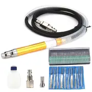 Portable Air Micro Die Grinder Kit Grinding Polishing Pen Cutting Cleaning Tool