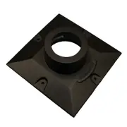 GAMA SONIC Pier Base Mount Cast Aluminum for 3” Post Top Mounts