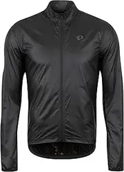 [Pearl iZUMi] Men's Attack Barrier Jacket, Ultralight Fabric & Form Fitting Cycling Jacket With Water Repellent Treatment