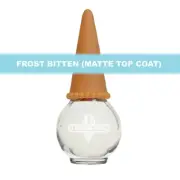I Scream Nails Frostbitten - Essential Matte Top Coat Nail Polish 10ml