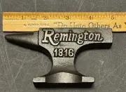 Remington 1816 Cast Iron Miniature Embossed Anvil Blacksmith