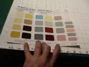 Check it out: COLOR CARD-burgess-fobes liquid paint, 100% pure house paint