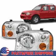 Headlight Set For 2001-2004 Nissan Frontier Base XE Driver & Passenger 2Pc (for: Nissan)