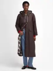 New BARBOUR x ALEXA CHUNG Natalie Coat Size UK 16 EU 42 USA 12 XL Net A Porter