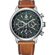 Citizen Men's Pilot Eco-Drive Chronograph Watch - CA4470-15X NEW