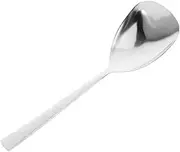 SHOWERORO Spoon Kitchen Utensil Stainless Steel Rice Paddle for Serving and Dividing Food Heavy Duty Construction Easy to Clean for Home and Restaurant Use