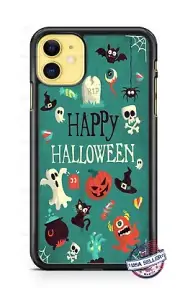 Happy Halloween Spooky Ghosts Phone Case For iPhone 14 Samsung S23 A14 Google