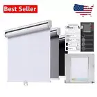 Cordless Blackout Roller Shades 35" W x 72" H - UV Protection & Insulation