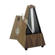 Wittner Plastic Key Wound Metronome Walnut with Bell #855131-Extended Warrananty