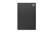 Seagate One Touch 5TB Portable External HDD - Black with Rescue Data Recovery