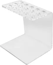 DRESSOOS Acrylic Beauty Scissor Holder Stand for Hair Stylists Compact and Space Efficient Storage for Salon Tools Minimalist Design for Tidy Workspaces for Shears and Grooming Equipment