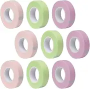 HAPINARY Professional Lash Extension Tape 9 Rolls Non-woven Fabric Tape for Eyelash Lash Grafting