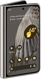 [Google] Pixel Fold 5G G9FPL 256GB + 12GB RAM Factory Unlocked - Dual SIM (Nano-SIM + eSIM) - Foldable Display Android Smartphone (Porcelain)