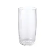 Davis & Waddell Ribbed Highball Glasses Set of 4 Cocktail Drinking Tumbler 500ml
