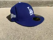 NEW ERA Authentic Collection LA Dodgers 2019 Postseason On-Field Hat Blue 7 1/8